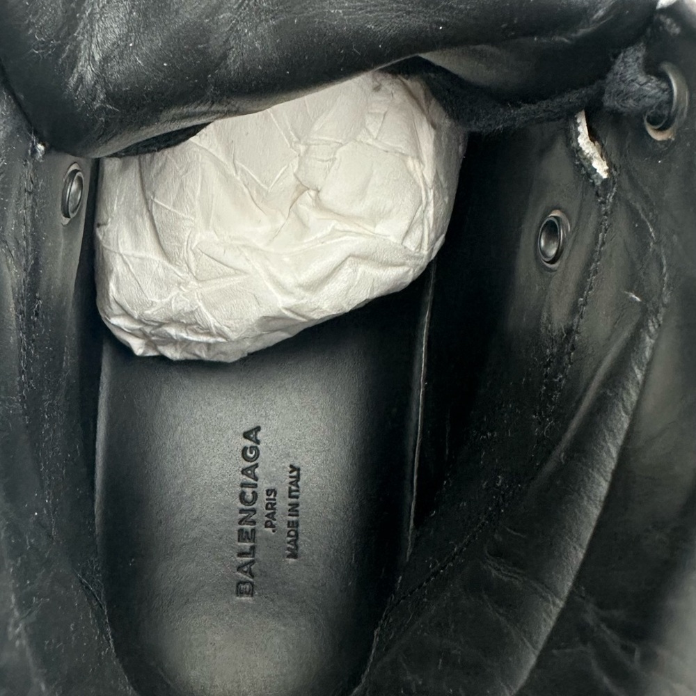 Balenciaga Black Leather Footwear mens - Picture 6 of 6